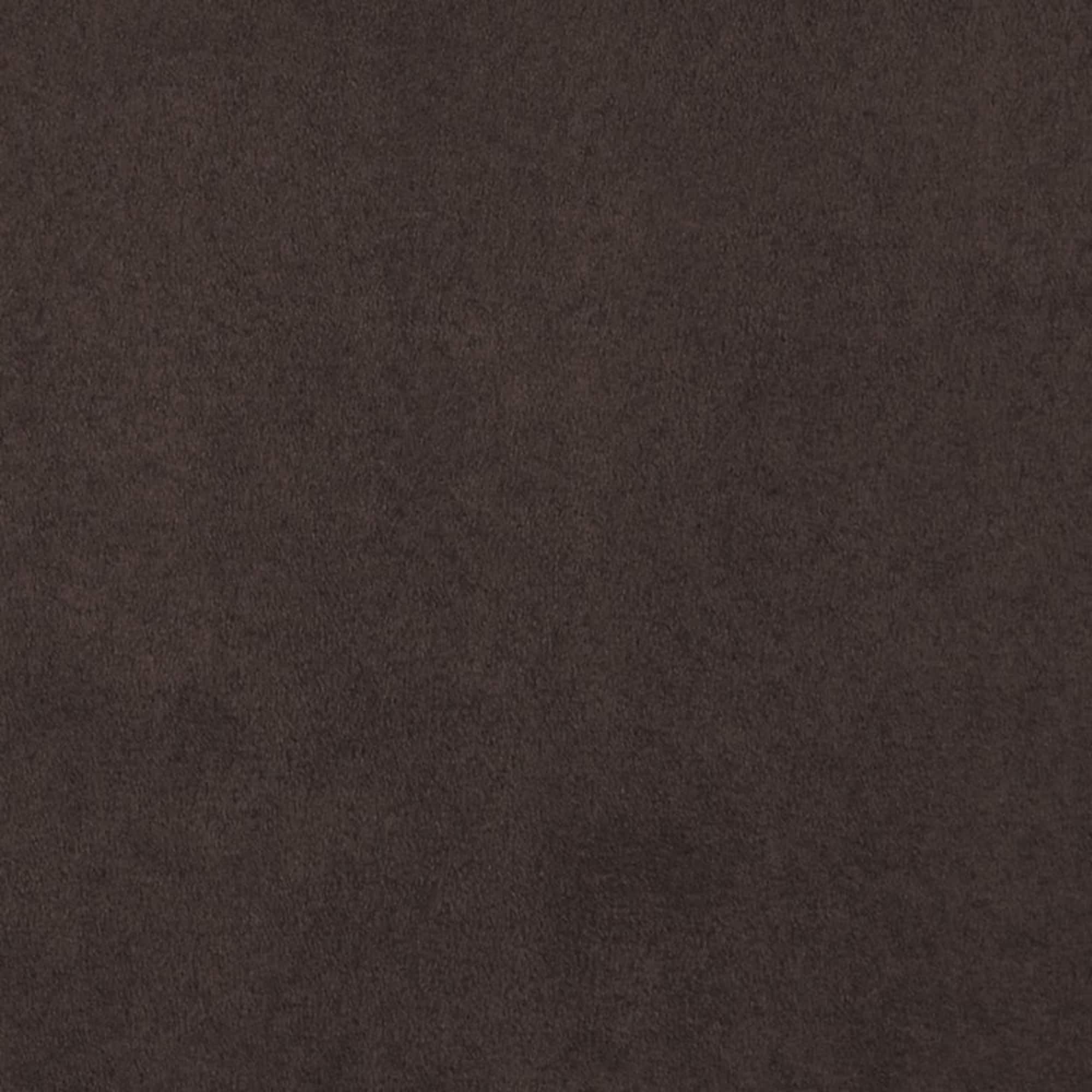 Dark Chocolate Microsuede